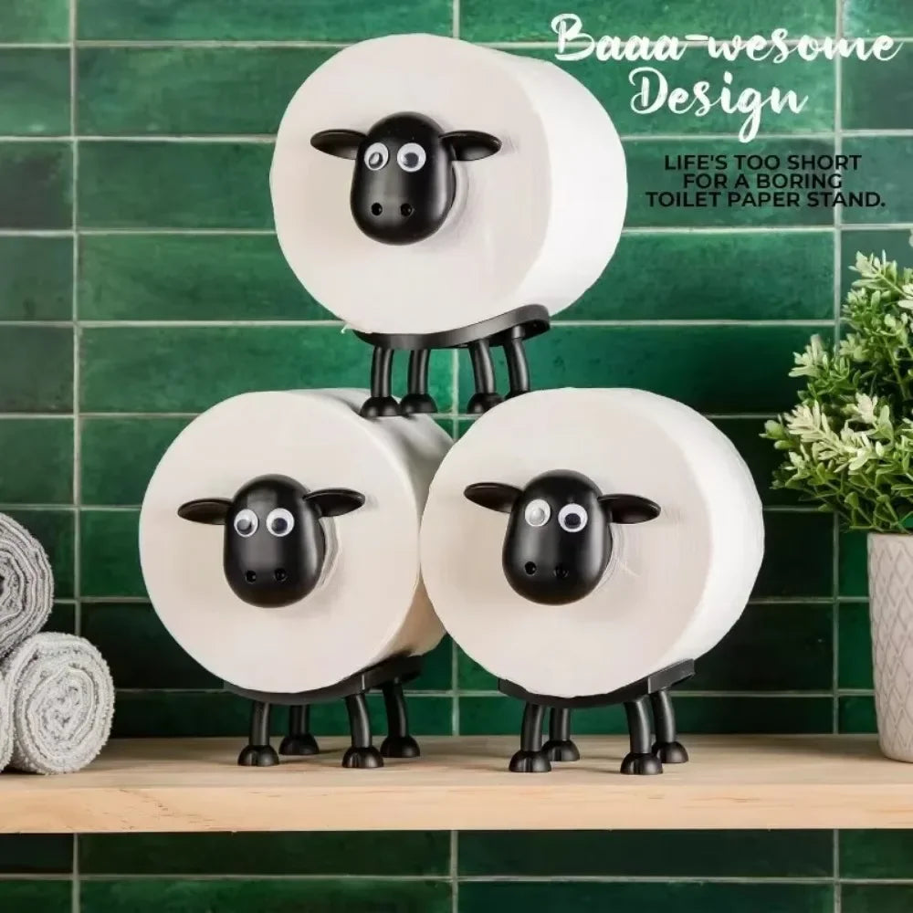 Sheep Toilet Paper Holder, Funny toilet paper holder