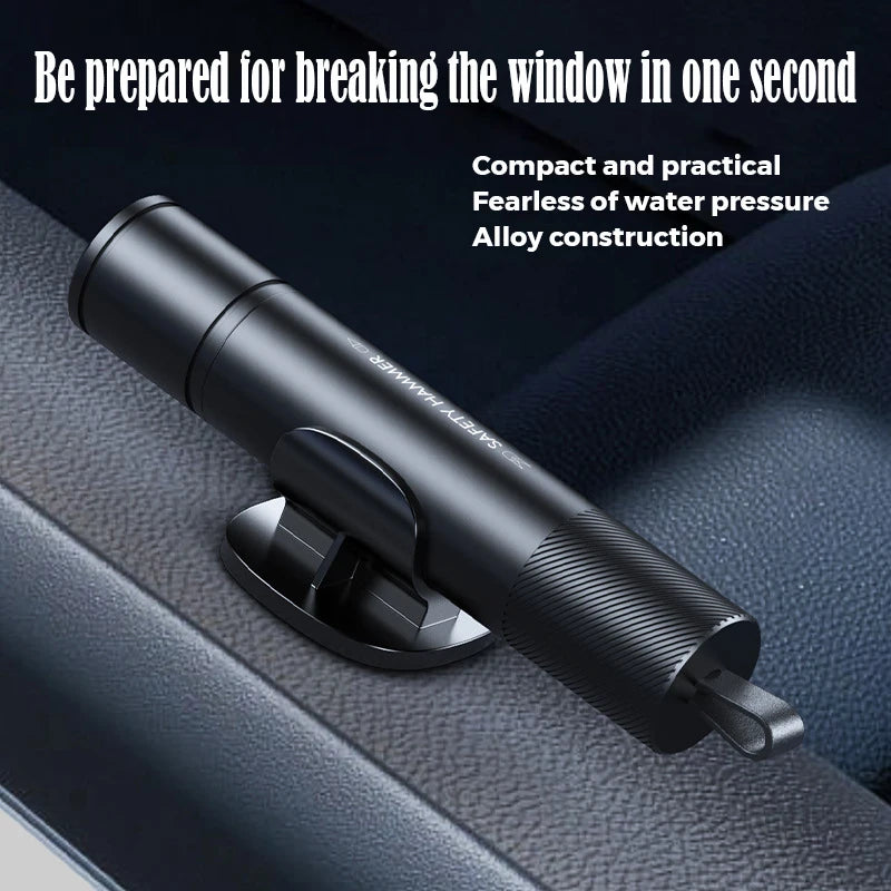Car Window Breaker, Escape Tool One Second Seatbelt Cutter Life-Saving Emergency Safety Tool