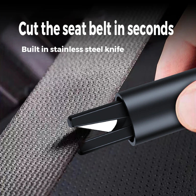Car Window Breaker, Escape Tool One Second Seatbelt Cutter Life-Saving Emergency Safety Tool