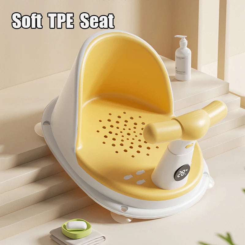 Baby Bathtub Seat, With Temperature Sensor