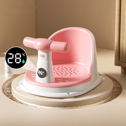 Baby Bathtub Seat, With Temperature Sensor