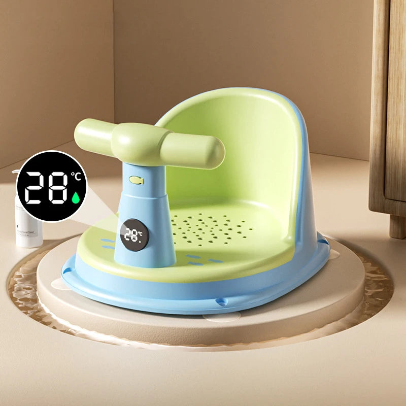 Baby Bathtub Seat, With Temperature Sensor