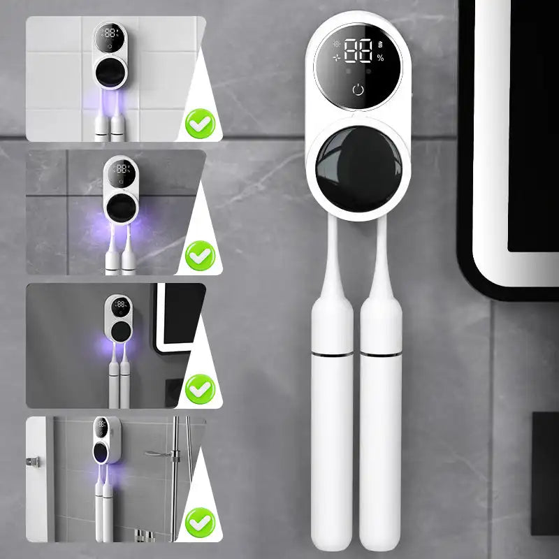 UV Sanitizer Tooth Brush Holder