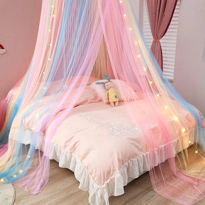 Rainbow Mosquito Net ,Universal Size, Magical tent for girls