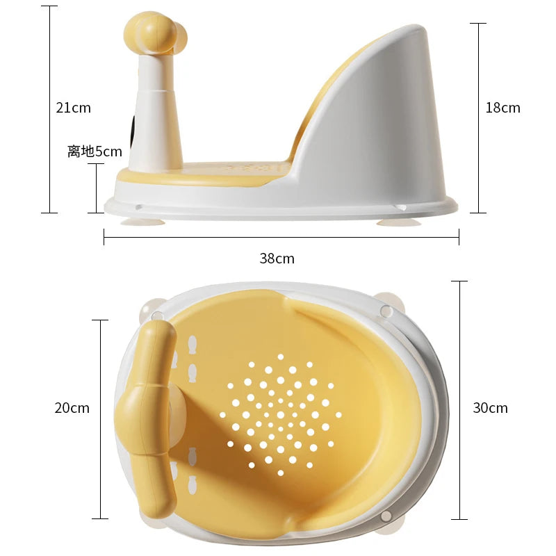 Baby Bathtub Seat, With Temperature Sensor