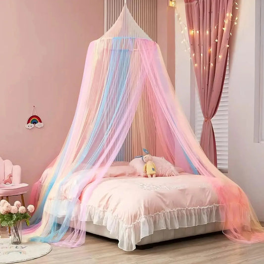 Rainbow Mosquito Net ,Universal Size, Magical tent for girls